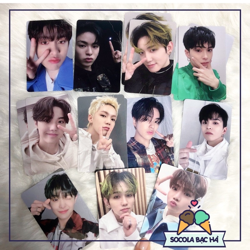 Card lucky draw YG theo thành viên