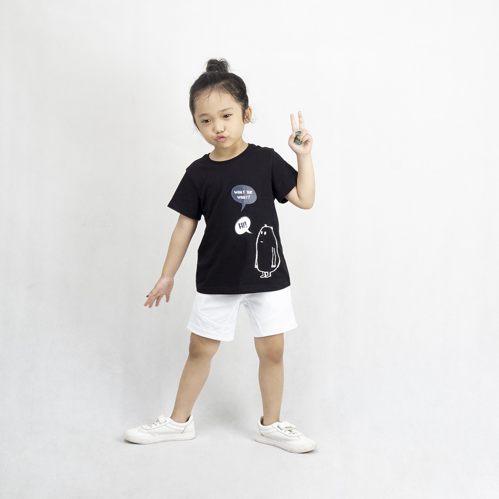 ÁO PHÔNG TRẺ EM IN WHAT THE WHAT SIZE LỚN