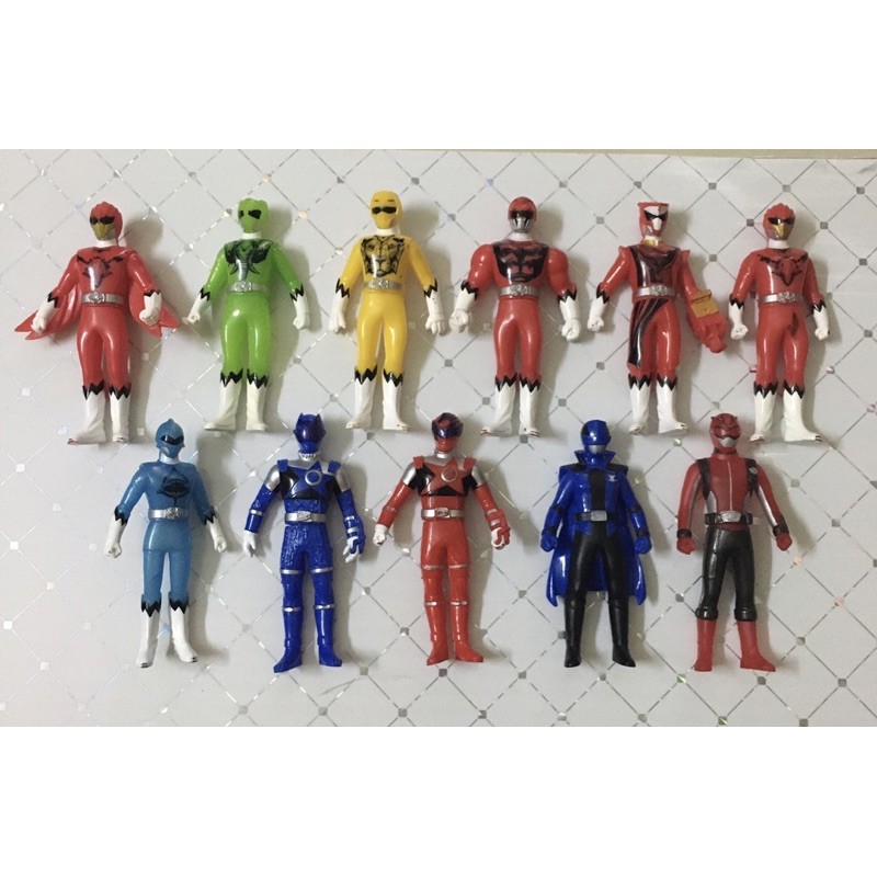 Đồ chơi 3 Fig Super Sentai 10cm->11cm