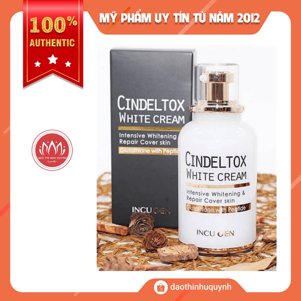 Kem dưỡng trắng da Cindel Tox White Cream