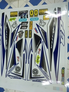 Tem exciter 2009 gp tặng tem dán xi nhan