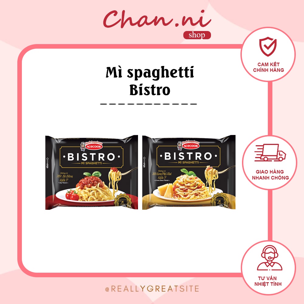 Mì trộn spaghetti Bistro kiểu Ý gói 100g