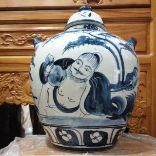 Bình ngâm r.ượu sứ bát tràng 10 lít
