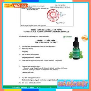 Serum ngăn ngừa mụn và thâm Caryophy Chính Hãng - Serum Mụn Ngăn Ngừa Mụn Ẩn,Mụn Đầu Đen 10ml | BigBuy360 - bigbuy360.vn