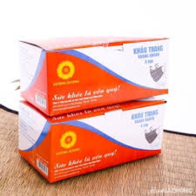 Khẩu trang than hoạt tính hướng dương 50 chiếc | BigBuy360 - bigbuy360.vn