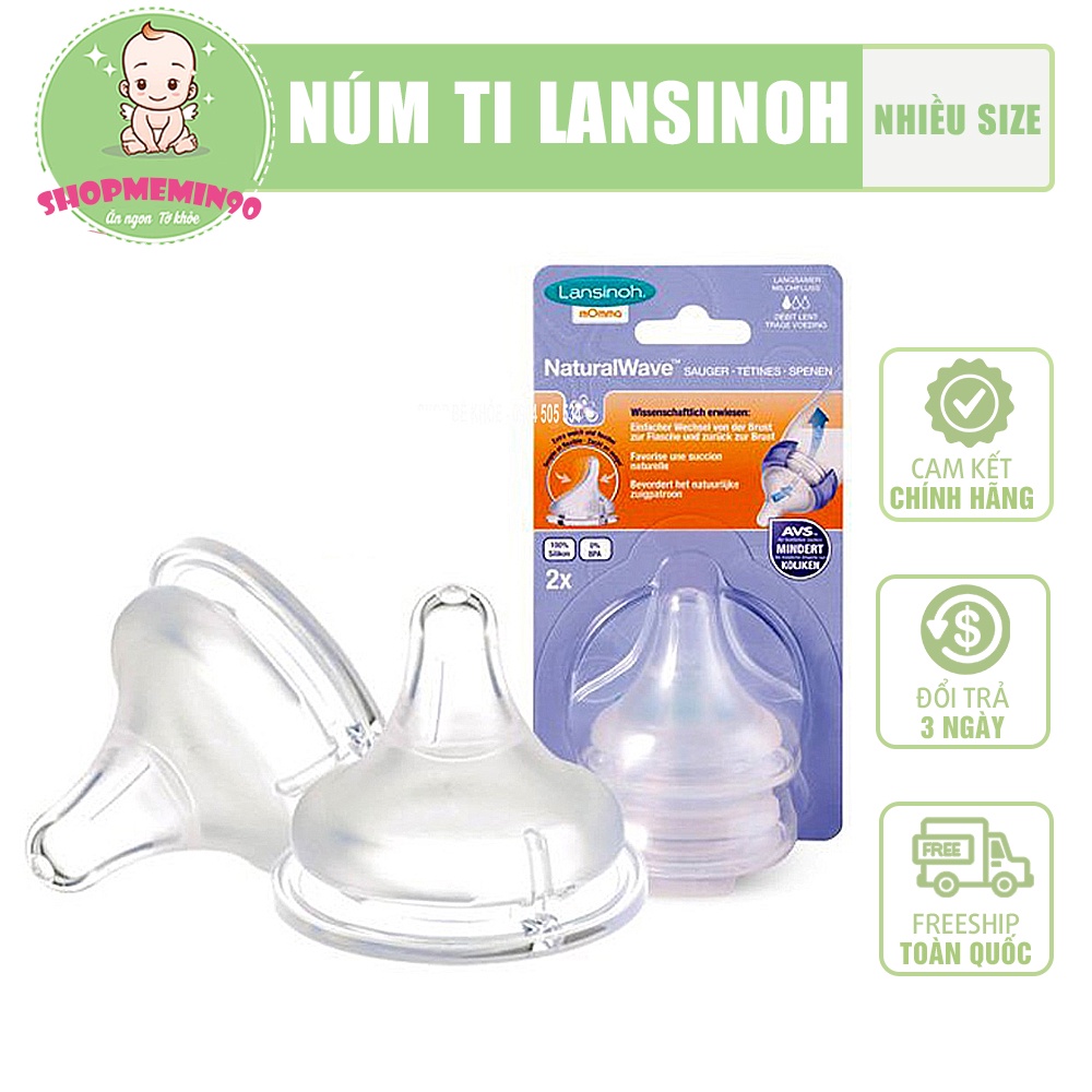 Núm ti Lansinoh các Size S/M/L