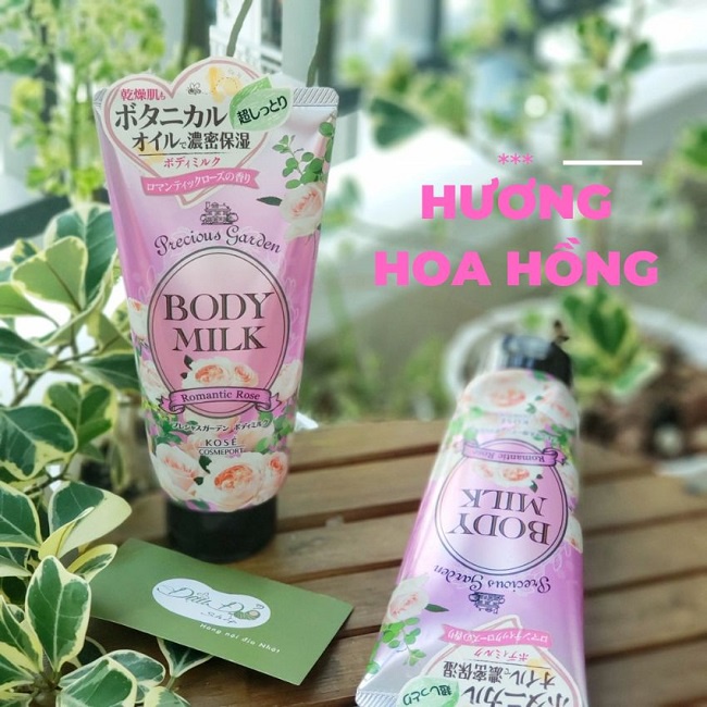 Sữa Kose Precious Garden dưỡng ẩm cho da 200g - Hàng nội địa Nhật