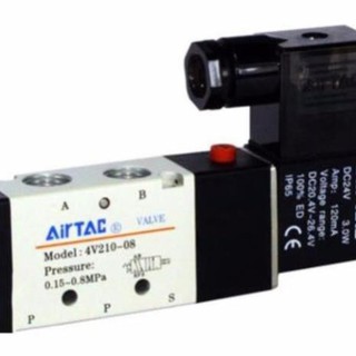 Van điện từ khí nén airtac 4v210-08 24v,110v,220v