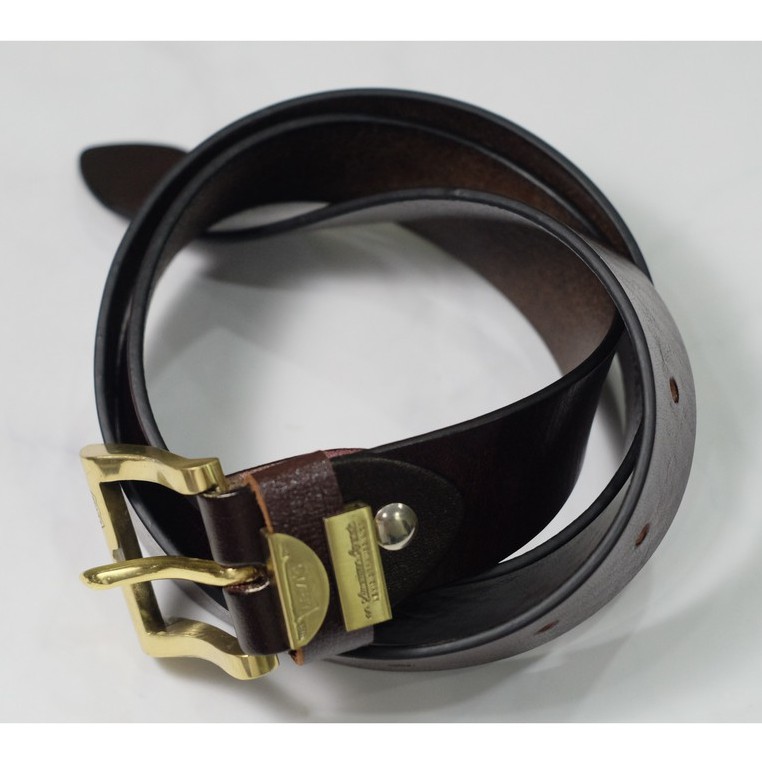 Dây Nịt Da Bò Tự Nhiên Cao Cấp Mặt Đồng Đúc LB002