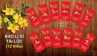 combo Bao lì xì ngẫu nhiên