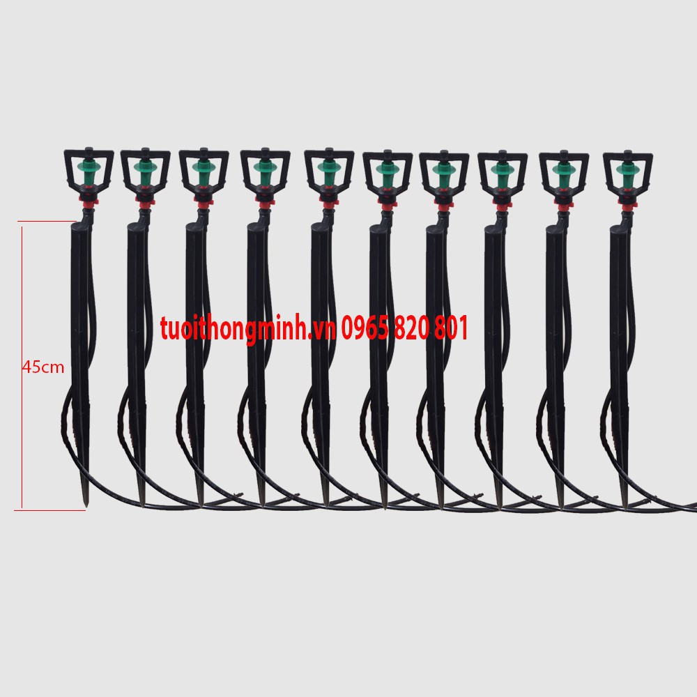 [ 10 bộ ] Cây cắm phun mưa  mini kết nối ren ngoài 21 hoặc khởi thủy 4/7