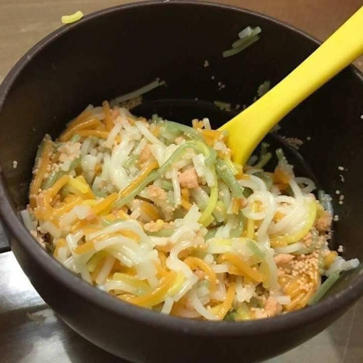 Mì somen ngũ sắc rau củ Itsuki cho bé 320g Nhật Bản