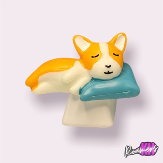 Keycap Cún Yêu Thư Giãn Nút Bàn Phím Cơ