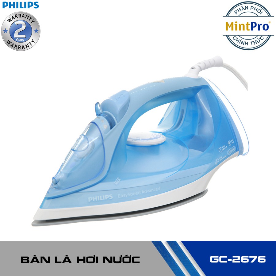 Bàn là hơi nước Philips GC2676