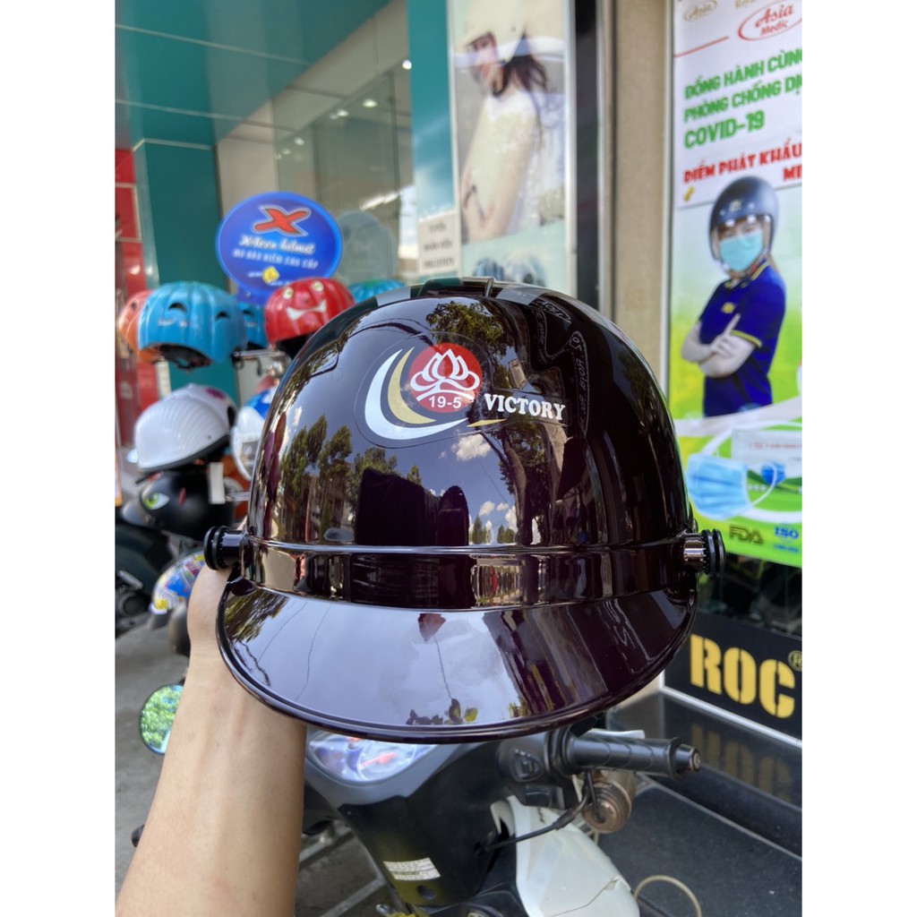 Mũ Bảo Hiểm CA - Hình Thật Video Thật