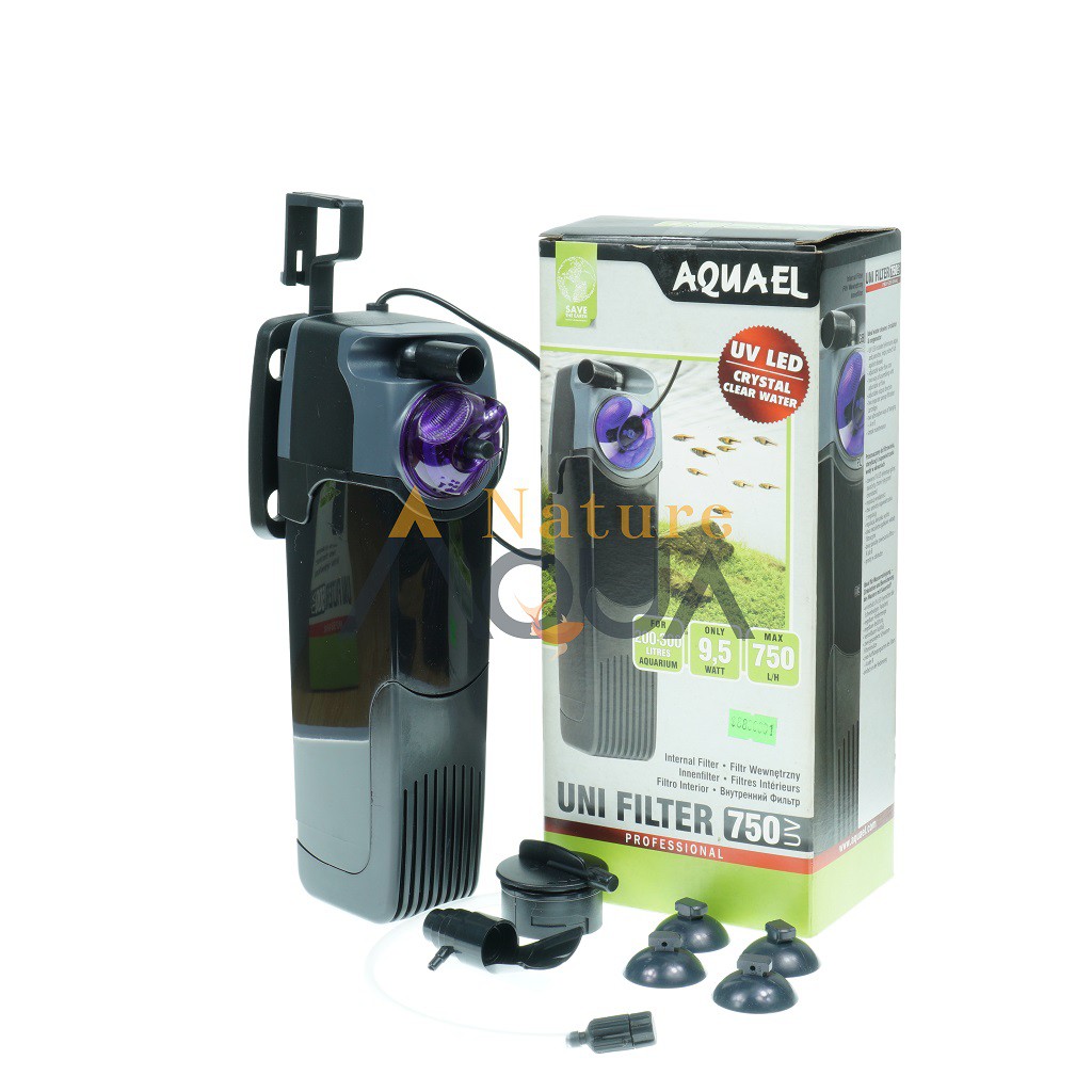 Lọc góc tích hợp đèn uv diệt khuẩn Aquael Uni Power 500/750/1000