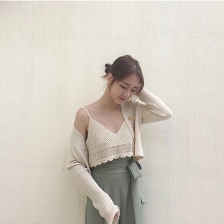 Áo dây len móc (Ảnh thật ở cuối)