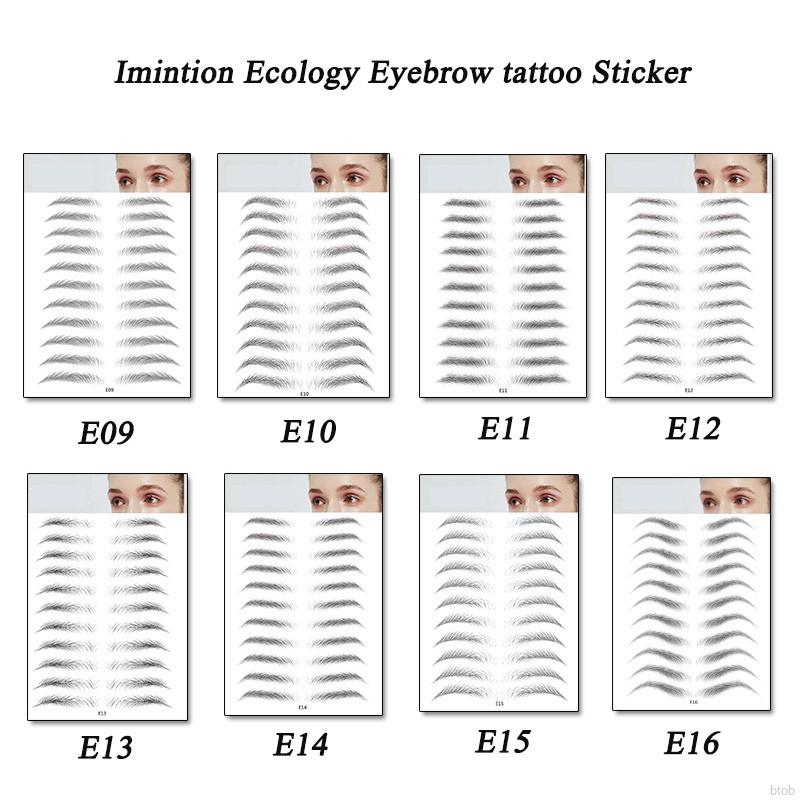 [Hàng mới về] Lông mày nhân tạo 3D bán vĩnh viễn cho nam & nữ | BigBuy360 - bigbuy360.vn