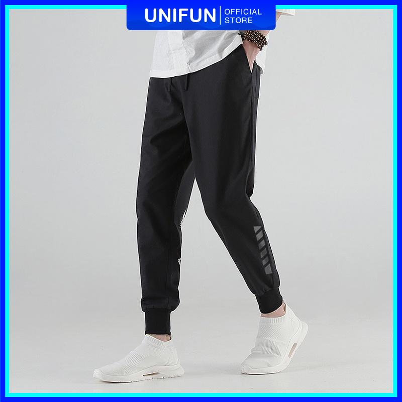 Quần jogger nam UNIFUN Quần thể thao nam mã TT58-Q dáng dài kiểu thun bó ống Hàn Quốc mùa hè