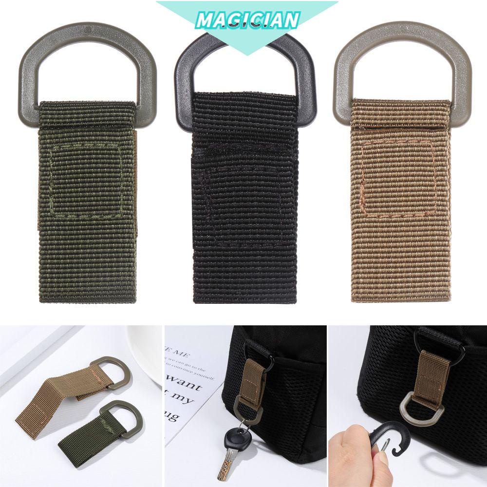 Móc Khóa Dây Nylon Bền Bỉ Nhỏ Gọn Đa Màu Sắc Dành Cho Hoạt Động Thể Thao Ngoài Trời