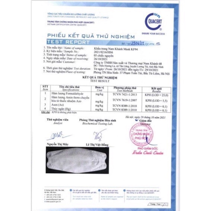 [Sỷ] Thùng 300 chiếc Khẩu trang 4D KF94 Nam Khánh siêu mịn