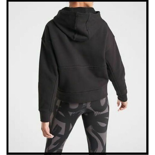 Áo hoodie NEW ATHLETA BLACK 486257 TENACITY HOODIE SWEAT SHIRT size S, M