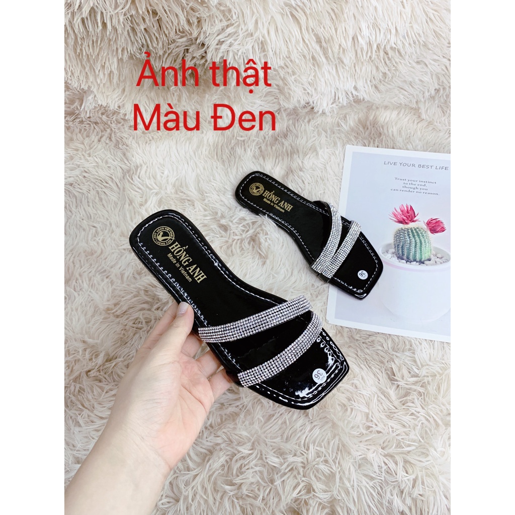 XẢ KHO (S40) Dép lê nữ quai đá chéo (Mã D.294)