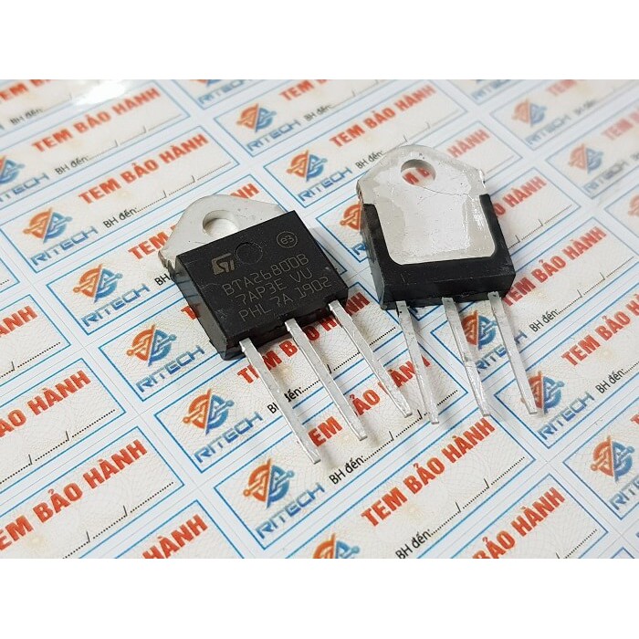 [Combo 3 chiếc] BTA26-800B, BTA26800B Triac 25A/800V TO-3P