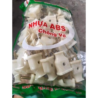Combo 10 phích cắm điện đực chuyên cho thợ camera (loại bịch 100 cái)