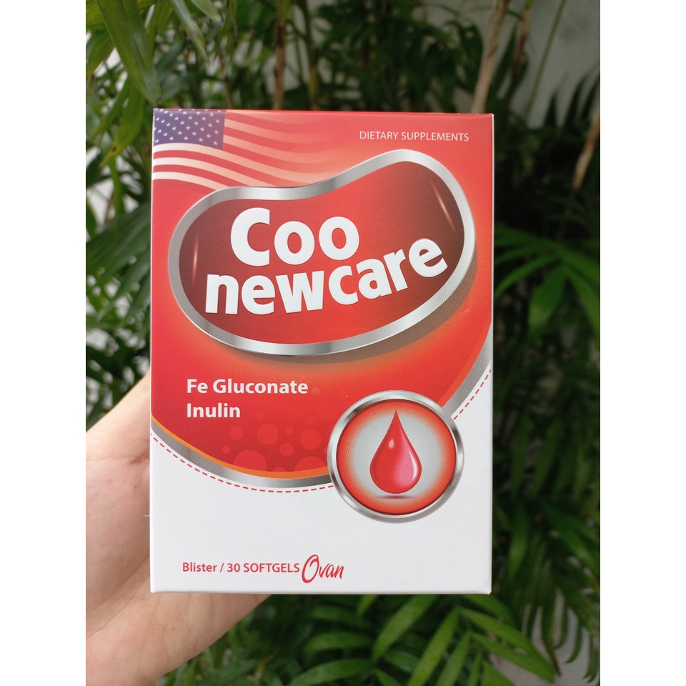 Coo newcare - giúp cải thiện tình trạng thiếu máu do thiếu sắt và đặc biệt không gây táo bón-Nhập khẩu từ Mỹ - Hinew