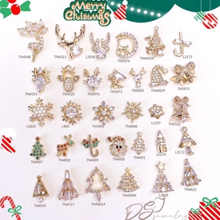 Phụ kiện chảm noel đá cao cấp siêu đẹp gắn móng tay nail