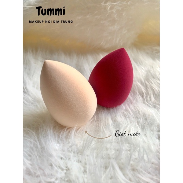 Mút tán kem nền - Mút tán nội địa trung - hình giọt nước, hồ lô, giọt nước xiên nhiều màu