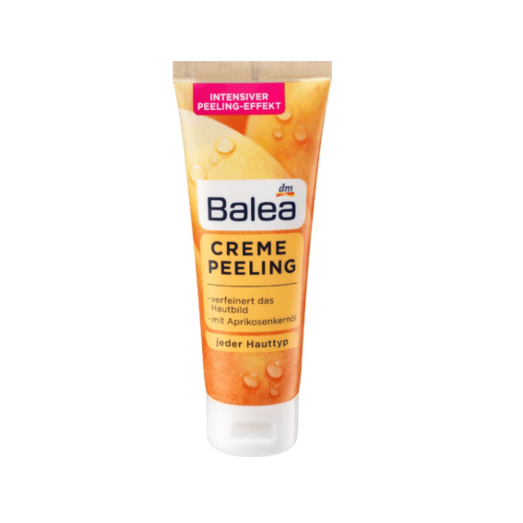 [CHÍNH HÃNG ĐỨC] Tẩy Da Chết Tinh Chất Quả Mơ Tươi Mát Balea Creme Peeling 75ml