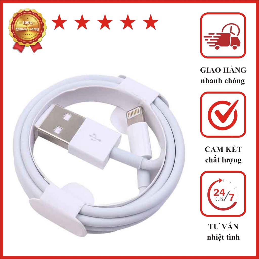 [SALE-CHÍNH HÃNG] - Cáp sạc iphone XS Max E75 bóc máy