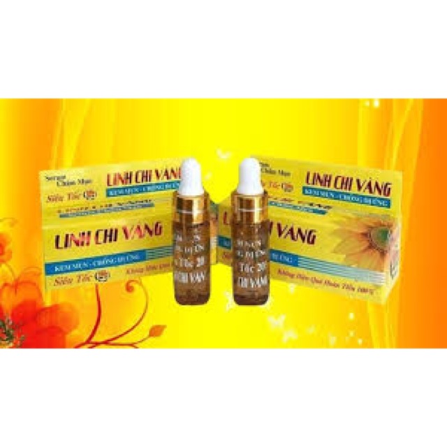 Serum Mụn Linh Chi Vàng