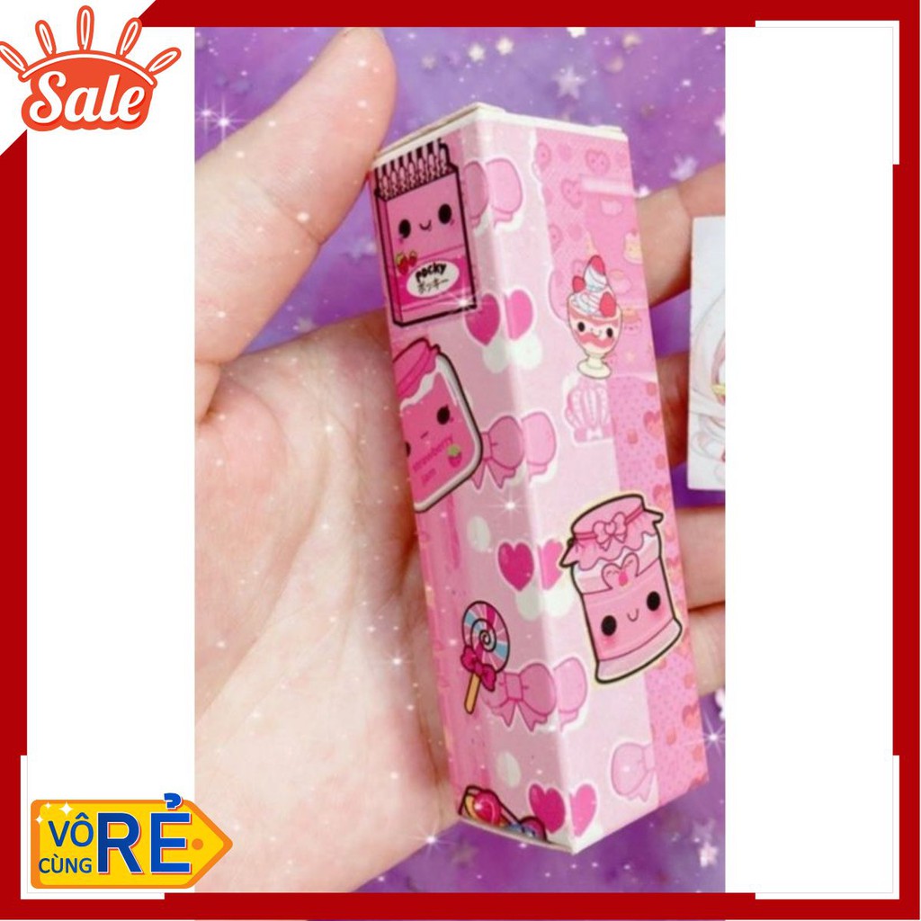 Hộp giấy đựng son handmade