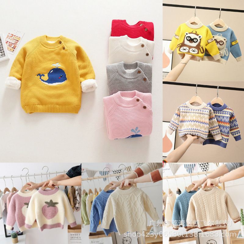 Áo Len Mịn Quảng Châu Cho Bé