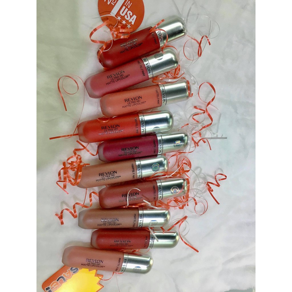 Son kem lì siêu nét Revlon Ultra HD Matte Lipcolor 5.9ml