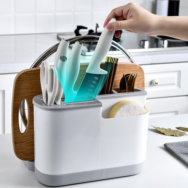 Kệ để đồ nhà bếp, kệ để dao thớt đa năng, đồ dùng nhà bếp thông minh | BigBuy360 - bigbuy360.vn