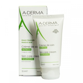 A-DERMA Skin Care Cream 50ml - Kem dưỡng ẩm cho da nhạy cảm