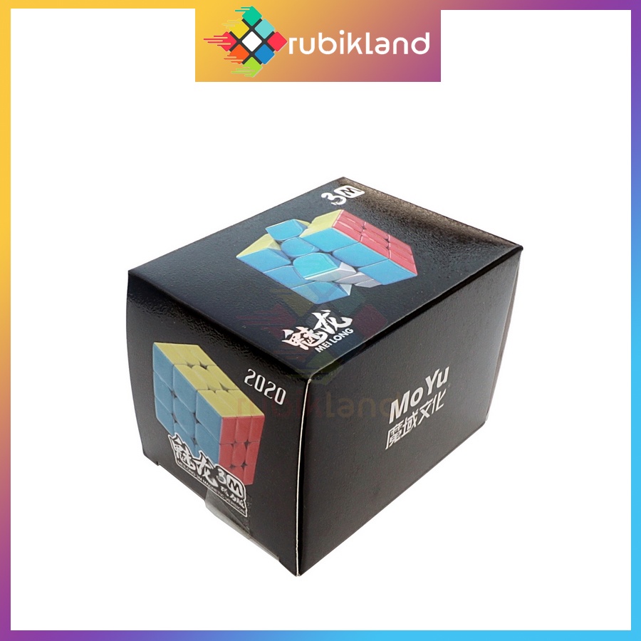 Rubik 3x3 MoYu MeiLong 3M Có Nam Châm Rubic 3 Tầng Stickerless 3x3x3 Đồ Chơi Trí Tuệ Trẻ Em