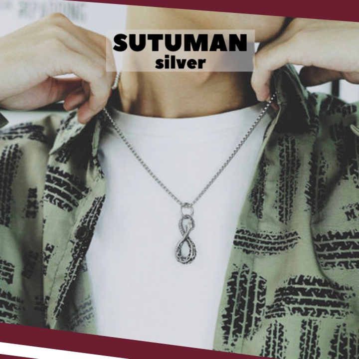 Dây chuyền cổ điển mặt vòng cổ con rắn MOBIUS RING ETERNAL SNAKE thương hiệu SuTu Việt Nam Thế giới phụ kiện thời trang