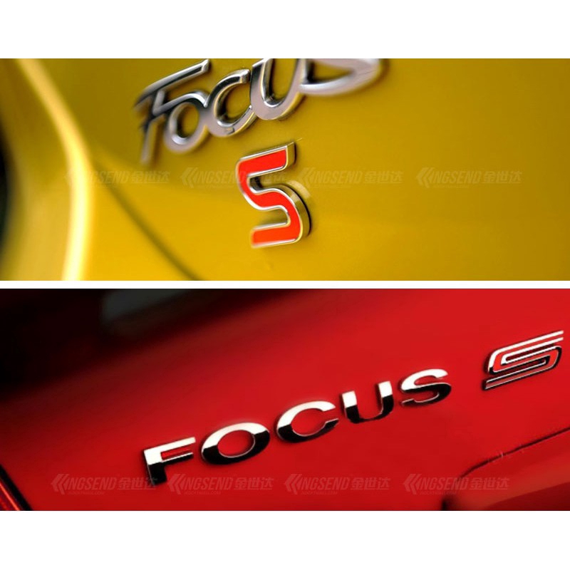 Miếng Dán Kim Loại Chữ RS ST S 3D Độc ĐáoCho Xe Hơi Ford Escort Explorer F150