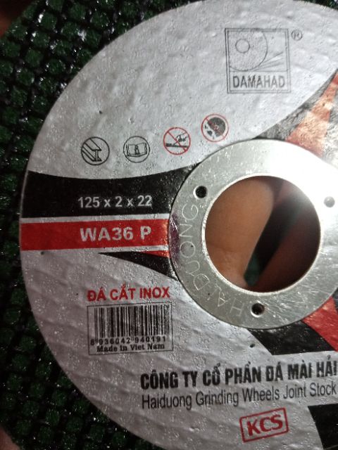 Com bo 20vien đá cắt hải dương 125x2x22