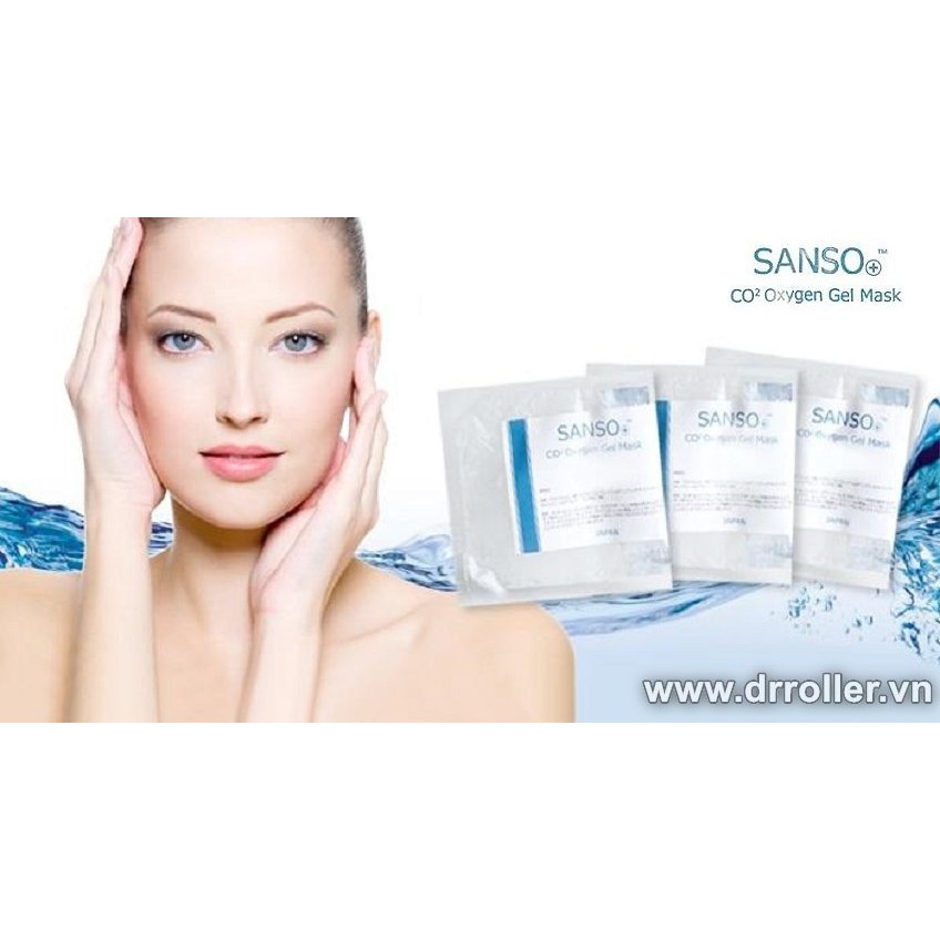 Bộ 03 Mặt nạ lăn Kim Co2 Oxygen Gel Mask Nhật Bản