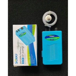 [Tặng kèm 1 Pin Đại] Máy Sủi Oxy Pin SOBO SB980 ( Tặng kèm dây oxi và cục sủi oxi)