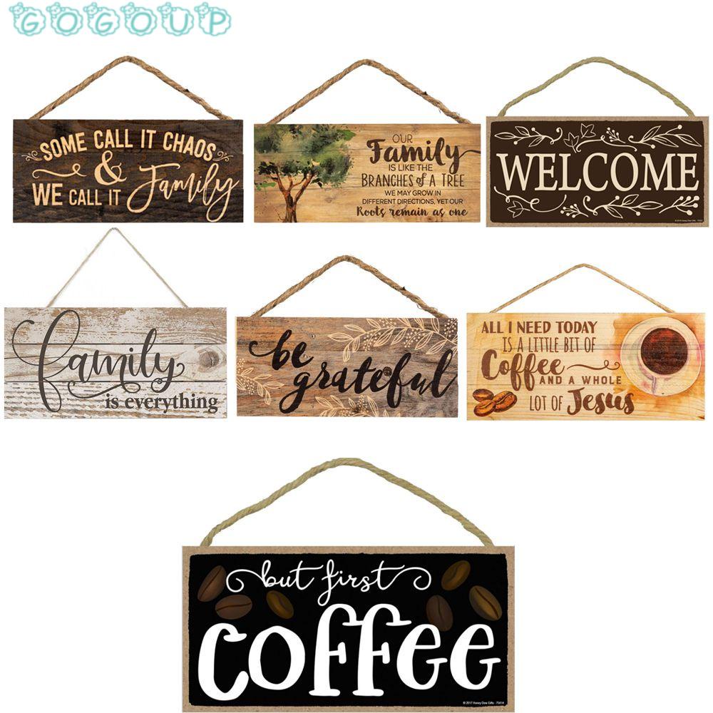 Biển Hiệu Welcome Treo Tường / Cửa Ra Vào Trang Trí Nhà Cửa