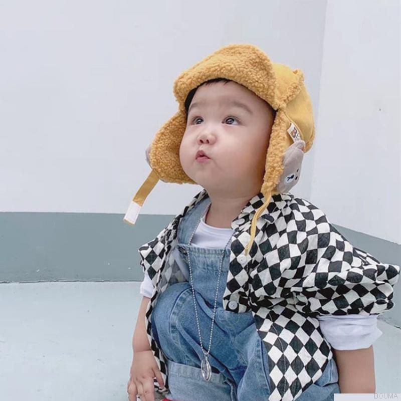 Mũ giữ ấm thiết kế đáng yêu cho em bé
