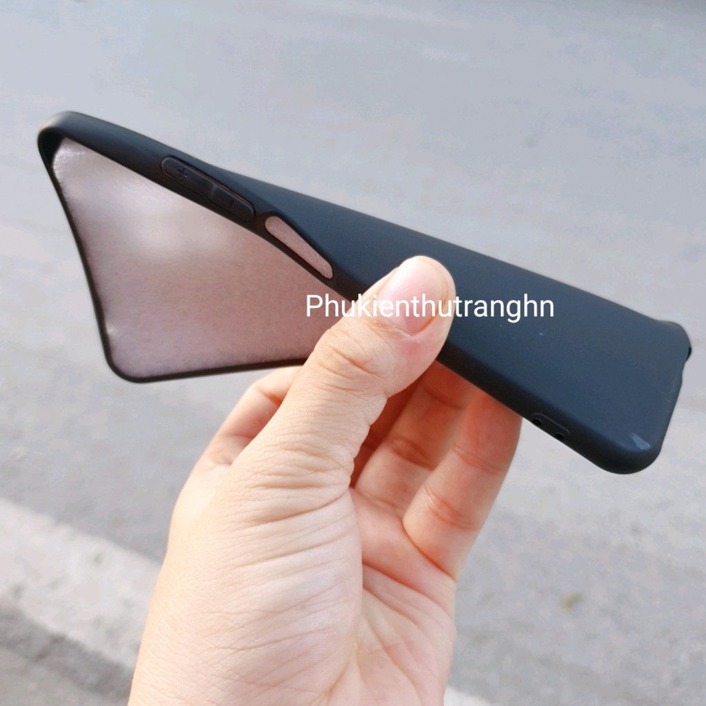 Ốp lưng Xiaomi Mi 11 Lite/ Xiaomi 11 Lite 5G NE dẻo đen chống bám vân tay, có gờ nhô cao bảo vệ camera