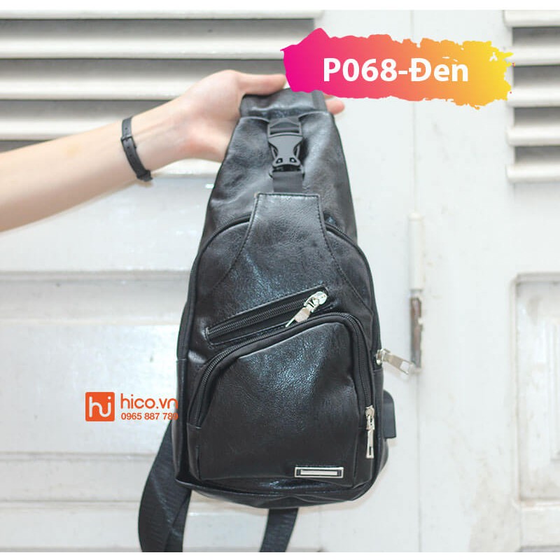 TÚI ĐEO CHÉO DA P068 ĐẲNG CẤP - THỜI TRANG - CHỐNG NƯỚC | BigBuy360 - bigbuy360.vn